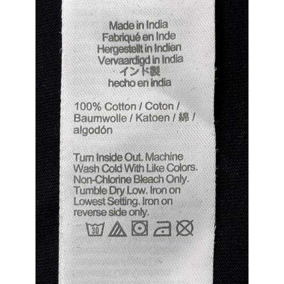 J. Crew Black Sequin Embellished T Shirt Women Size L Short Sleeve Top - Picture 7 of 8